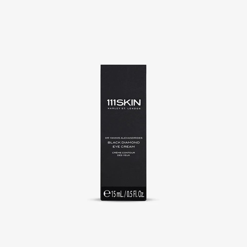 111SKIN Black Diamond Eye Cream 0.5 Oz – luxury eye treatment for reducing fine lines, dark circles, and puffiness.