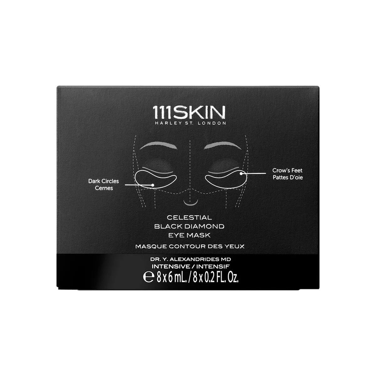 111SKIN Celestial Black Diamond Eye Mask for brightening and rejuvenating the delicate eye area