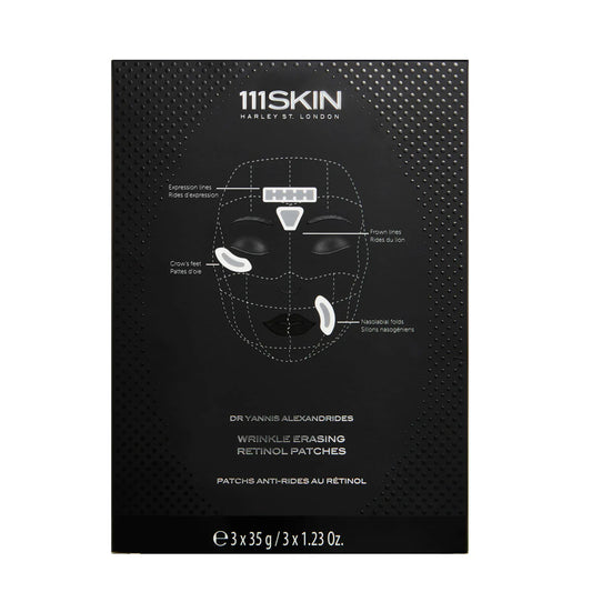 111SKIN Wrinkle Erasing Retinol Patches Box for targeted smoothing of fine lines and wrinkles