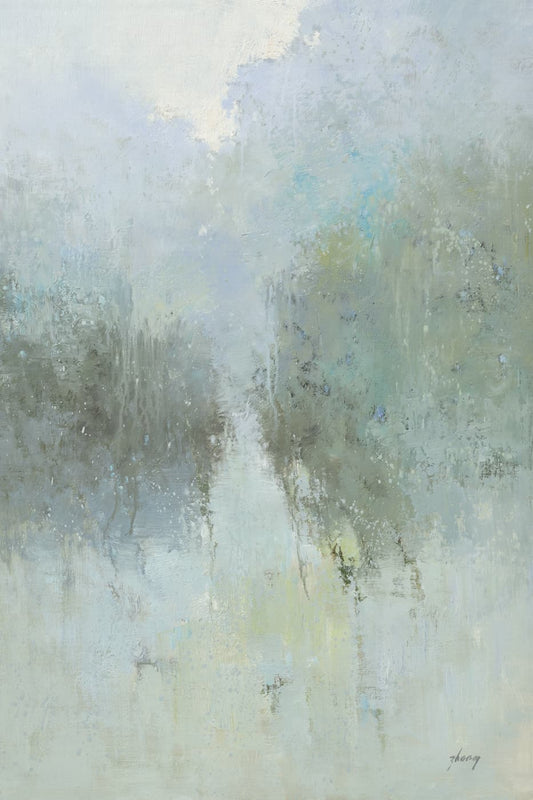 Original Oil Painting of Modern Landscape