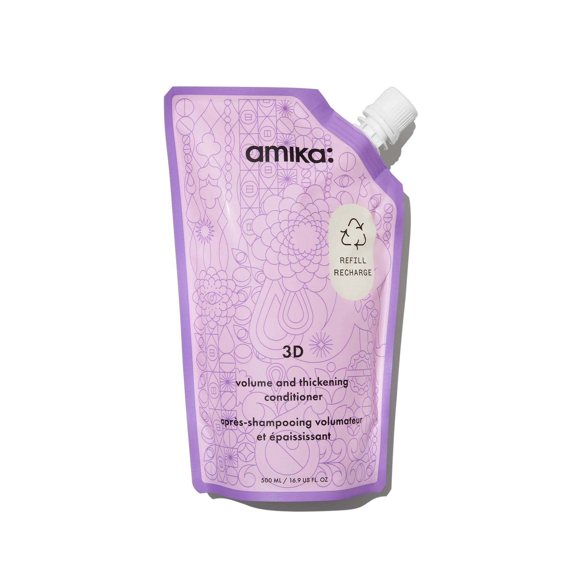 Amika 3D Volume and Thickening Conditioner 16.9 Oz