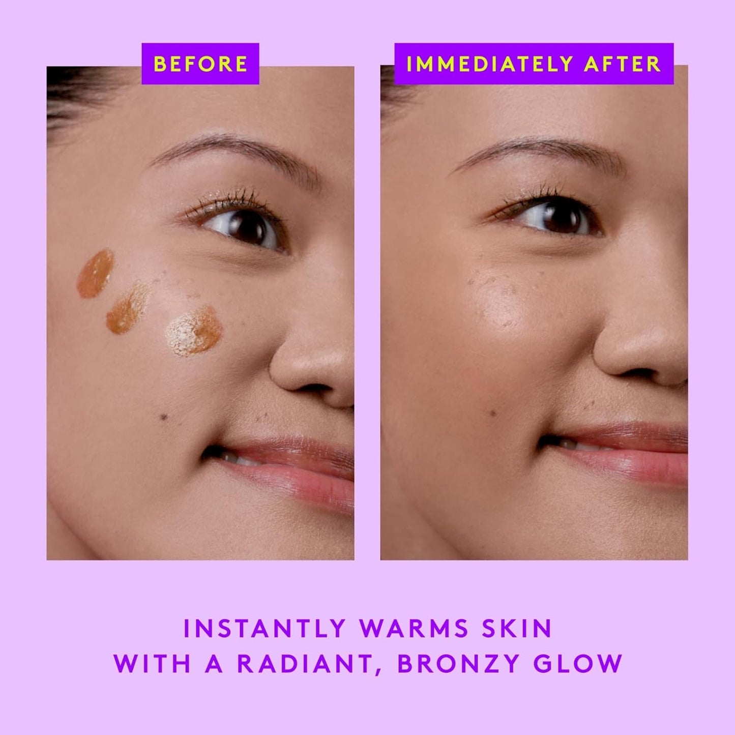 Drunk Elephant D-Bronzi Anti-Pollution Sunshine Drops 30 mL - Before and After