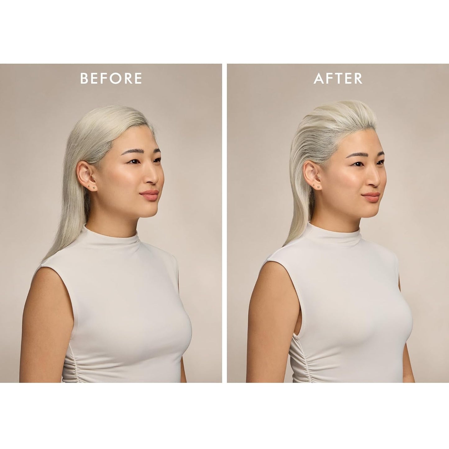 Moroccanoil Root Boost Volume Styling Spray 250 mL - Before and After