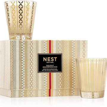 Nest New York Holiday & Birchwood Pine Classic Candle Set