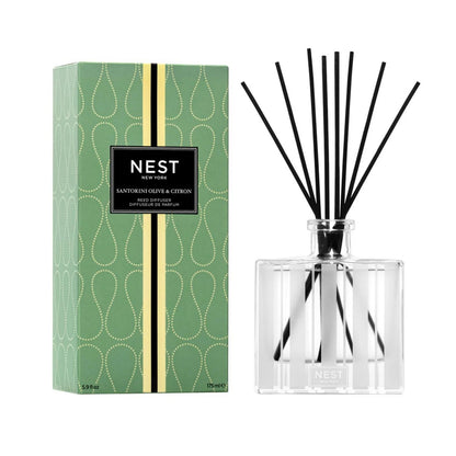 Nest New York Santorini Olive and Citron Reed Diffuser 5.9 OZ