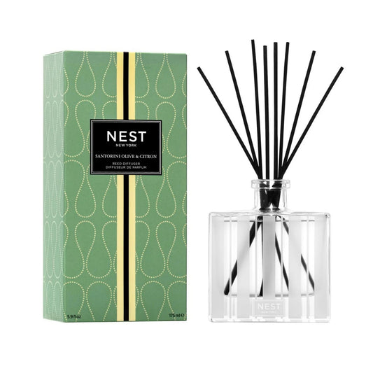 Nest New York Santorini Olive and Citron Reed Diffuser 5.9 OZ