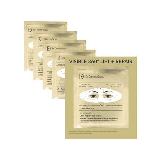 Dr. Dennis Gross DermInfusions™ Lift + Repair Eye Mask 4 PK