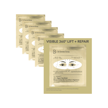 Dr. Dennis Gross DermInfusions™ Lift + Repair Eye Mask 4 PK