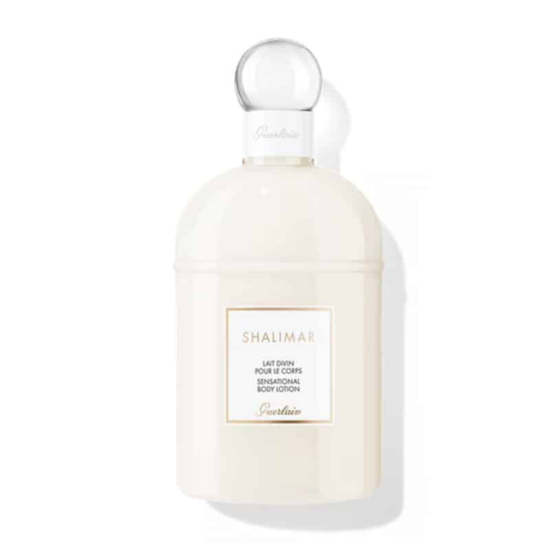 Guerlain Shalimar Body Lotion 6.7 OZ, a fragrant and skin-softening lotion.