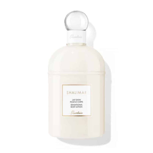 Guerlain Shalimar Body Lotion 6.7 OZ, a fragrant and skin-softening lotion.