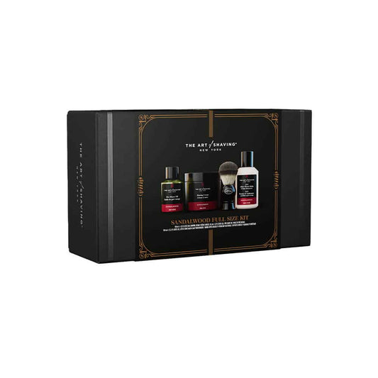 The Art of Shaving Sandalwood Full Size Kit with Shaving Brush