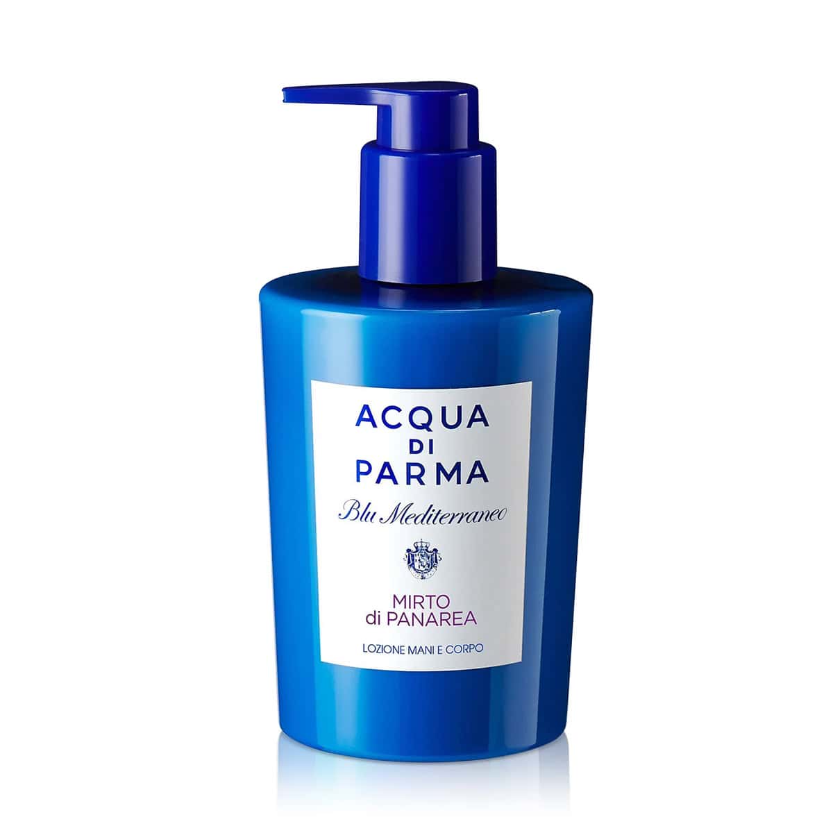 Acqua di Parma Blu Mediterraneo Mirto di Panarea Hand & Body Lotion 10 oz – Hydrating lotion with a fresh Mediterranean scent