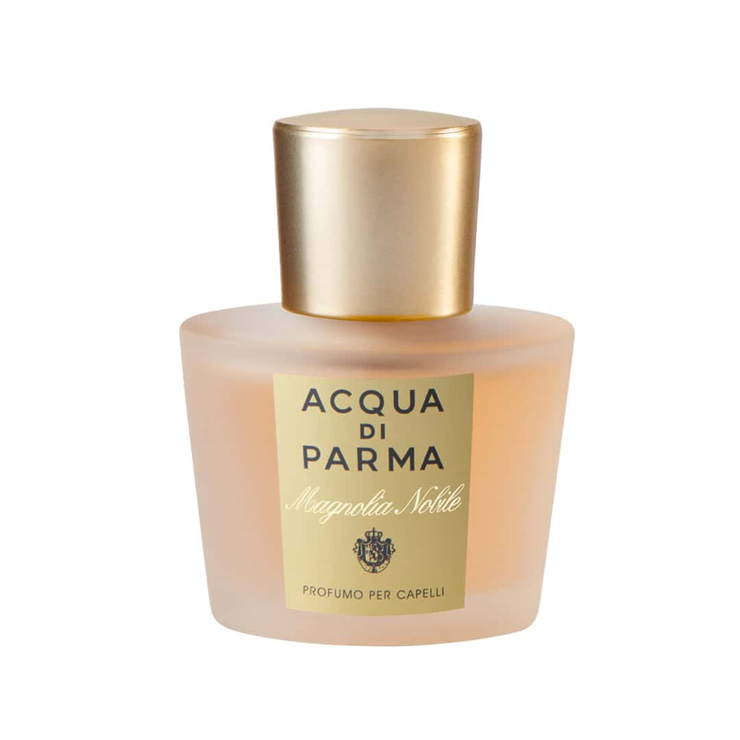 Acqua di Parma Magnolia Nobile Hair Mist 1.7 oz — light, floral fragrance mist for hair with elegant magnolia notes