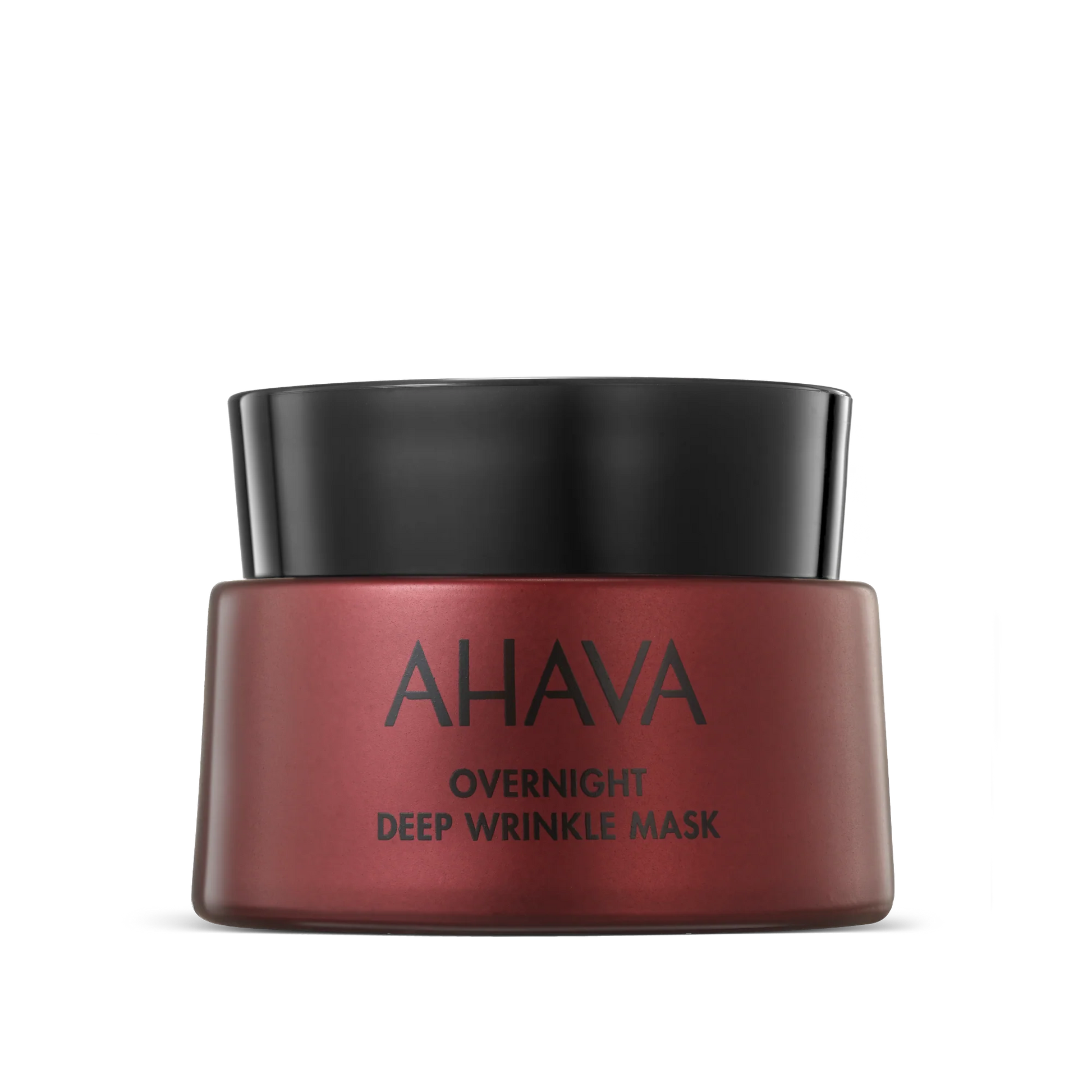 Ahava Overnight Deep Wrinkle Mask 1.7 oz for intensive overnight anti-aging and skin smoothing
