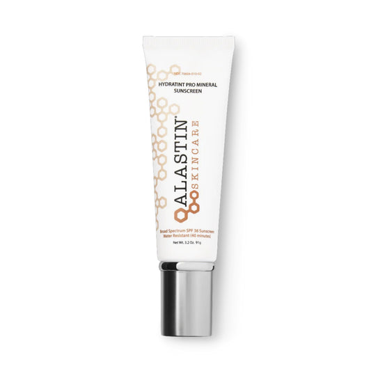 Alastin HydraTint Pro Mineral Sunscreen SPF 36 3.2 Oz for tinted sun protection and radiant skin tone.