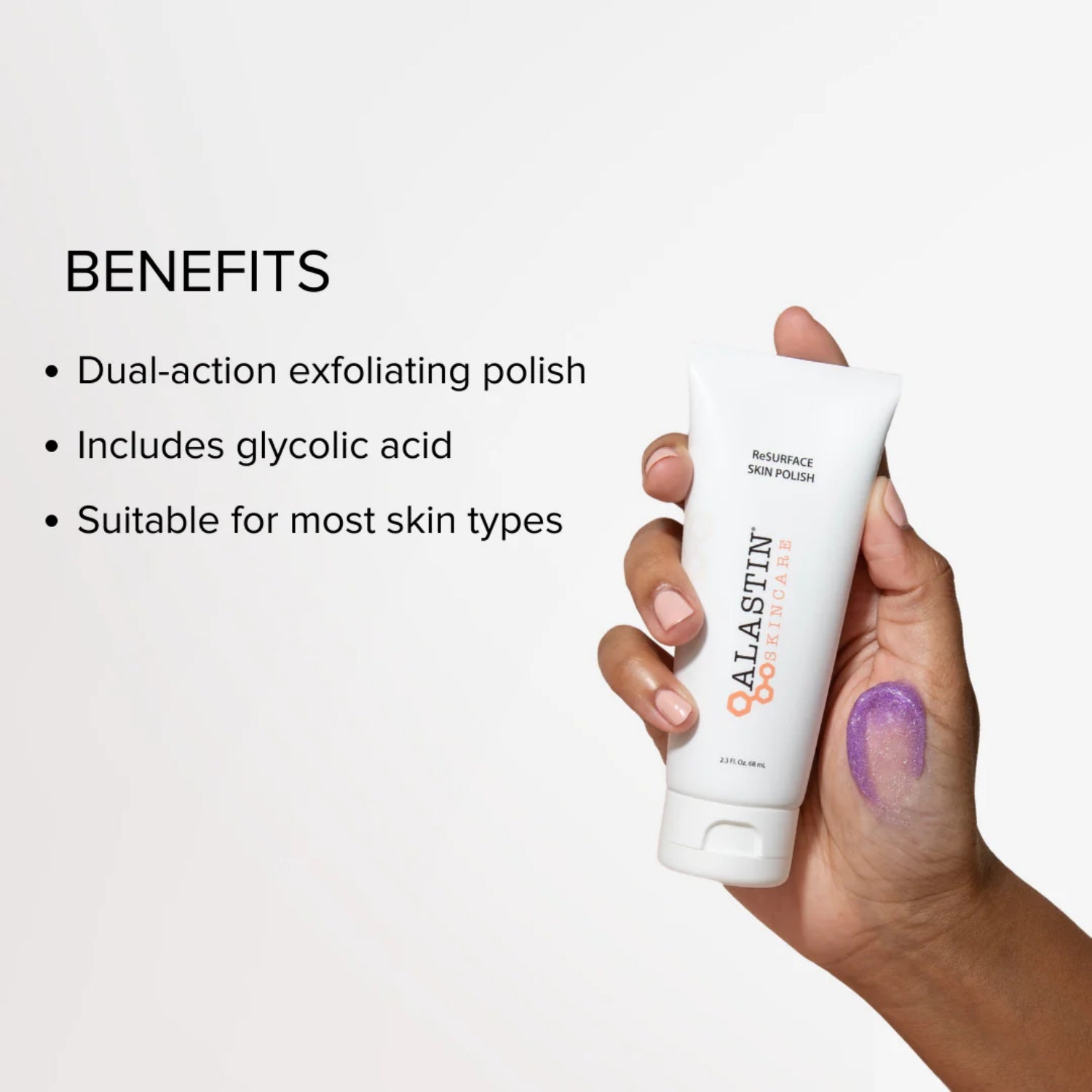 Alastin ReSURFACE Skin Polish 2.3 Oz for smooth, glowing skin