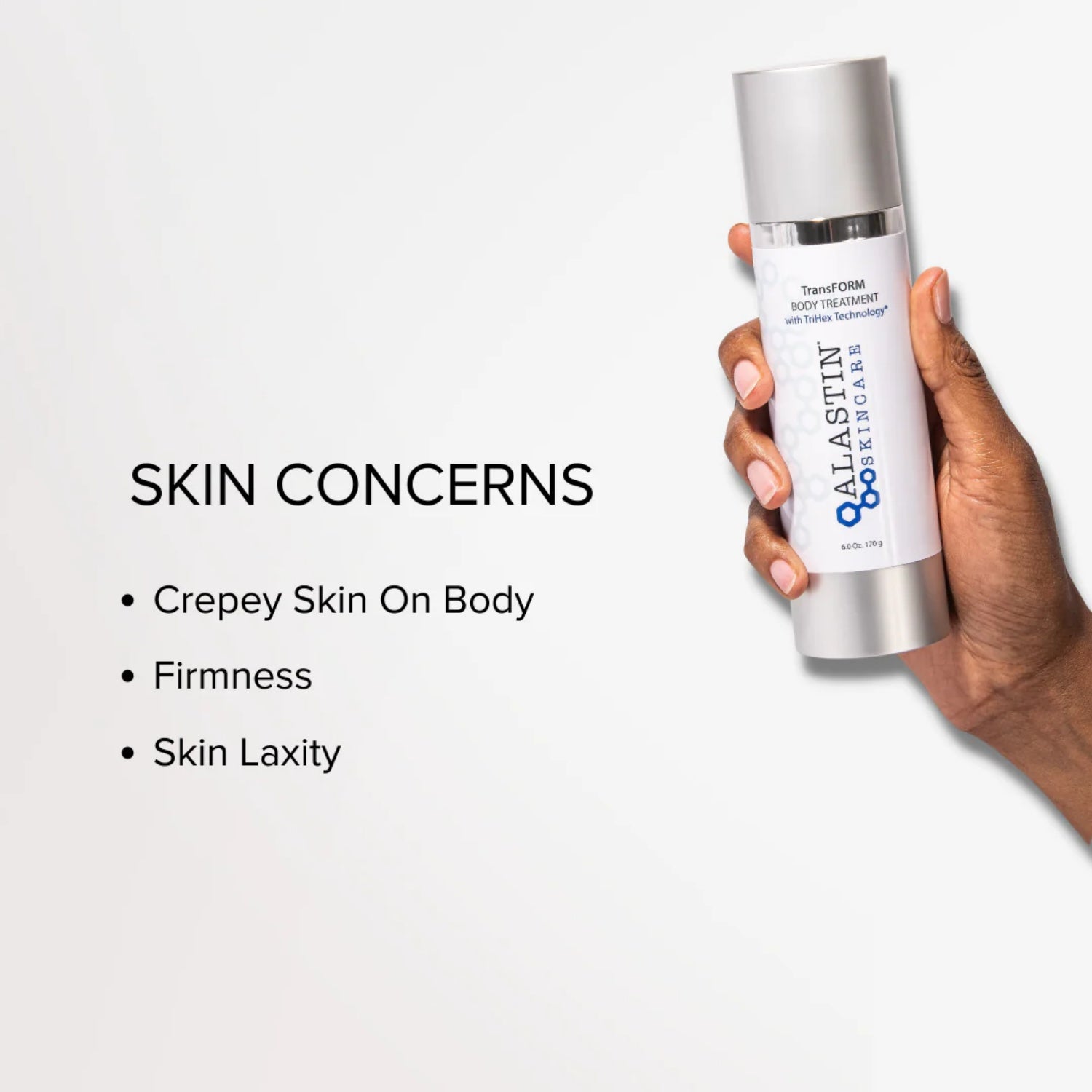 Alastin TransFORM Body Treatment with TriHex Technology 6.0 Oz for body firming.