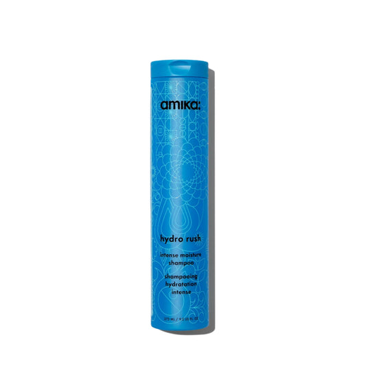 Amika Hydro Rush Moisture Shampoo 9.2 oz – hydrating hair cleanser.