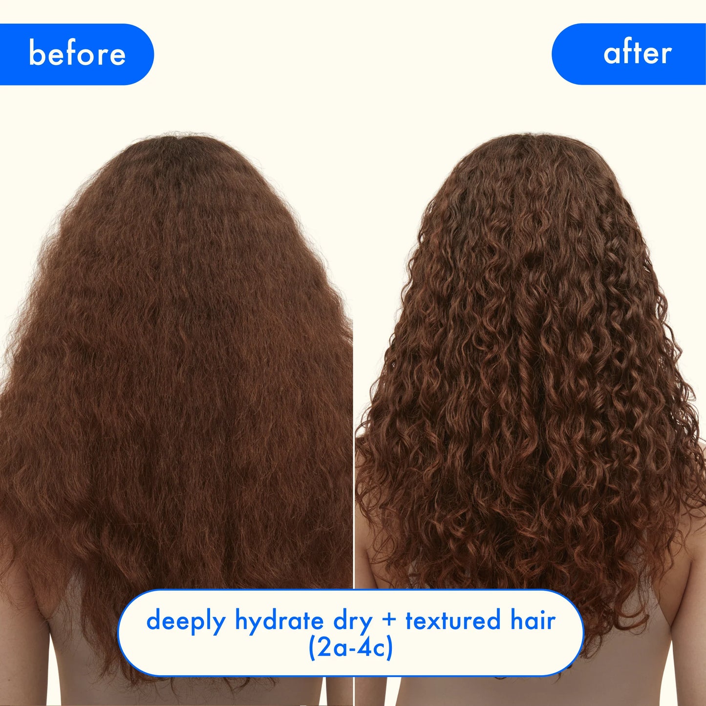Amika Hydro Rush Intense Moisture Shampoo - Before and After