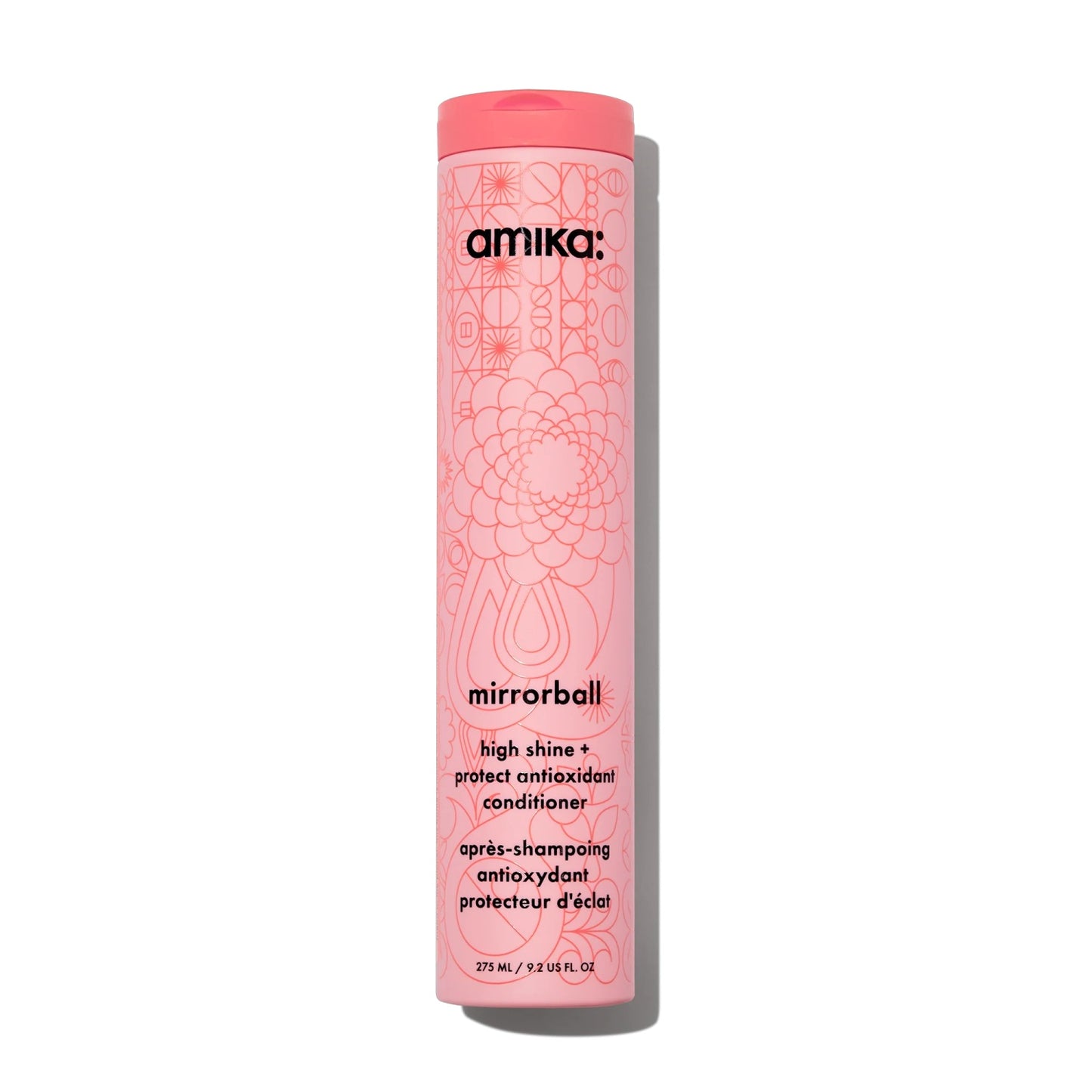 Amika Mirrorball High Shine + Protect Conditioner 9.2 oz – vibrant shine & antioxidant care