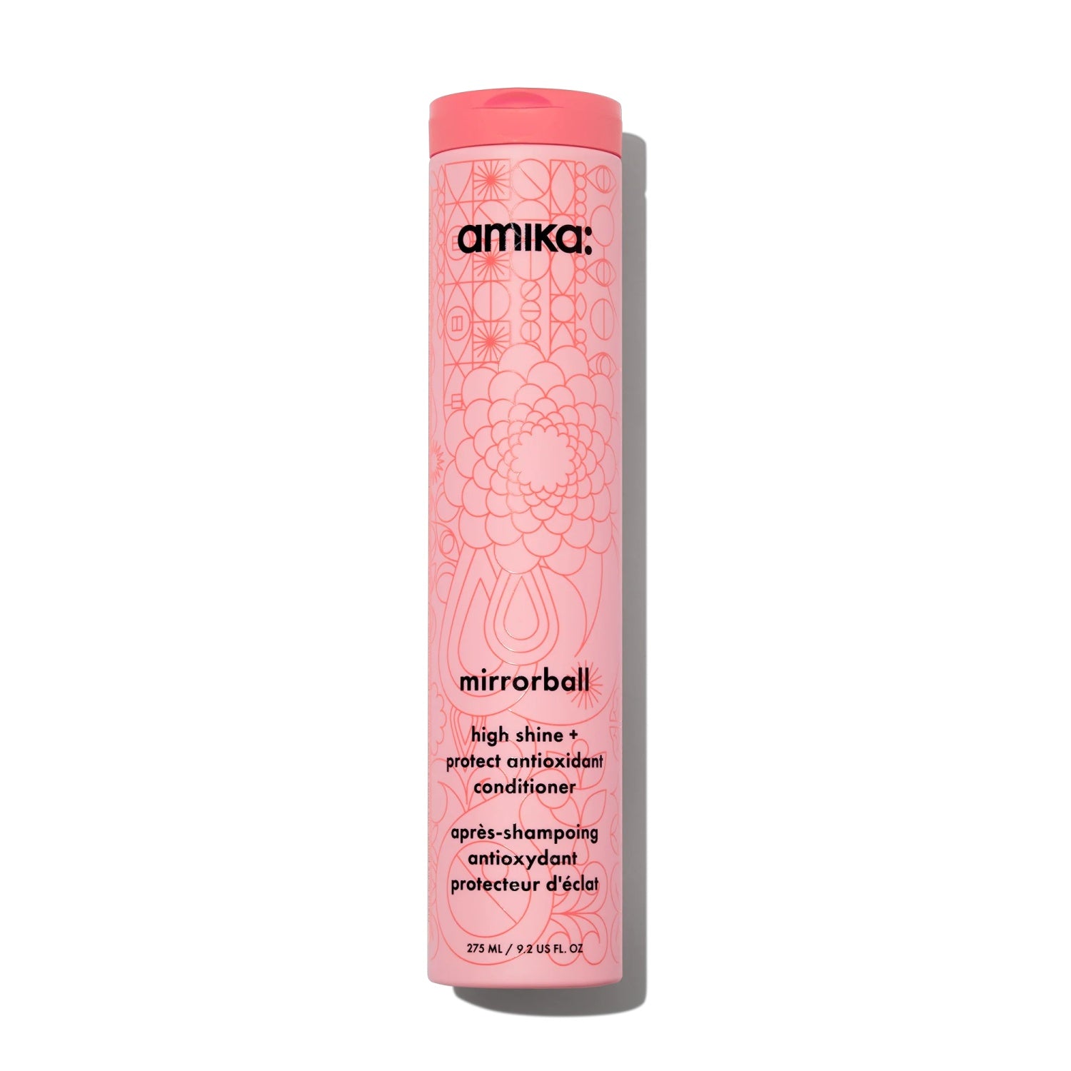Amika Mirrorball High Shine + Protect Conditioner 9.2 oz – vibrant shine & antioxidant care