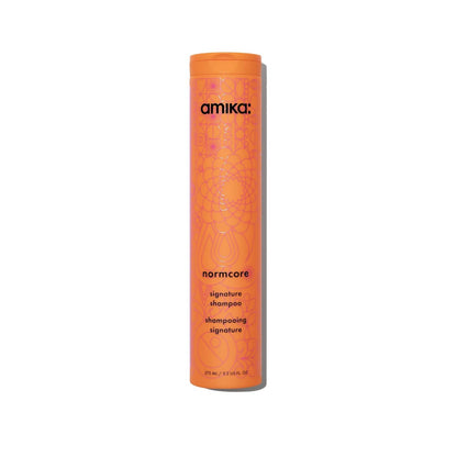 Amika Normcore Shampoo 9.2 oz – gentle, nourishing cleanse.