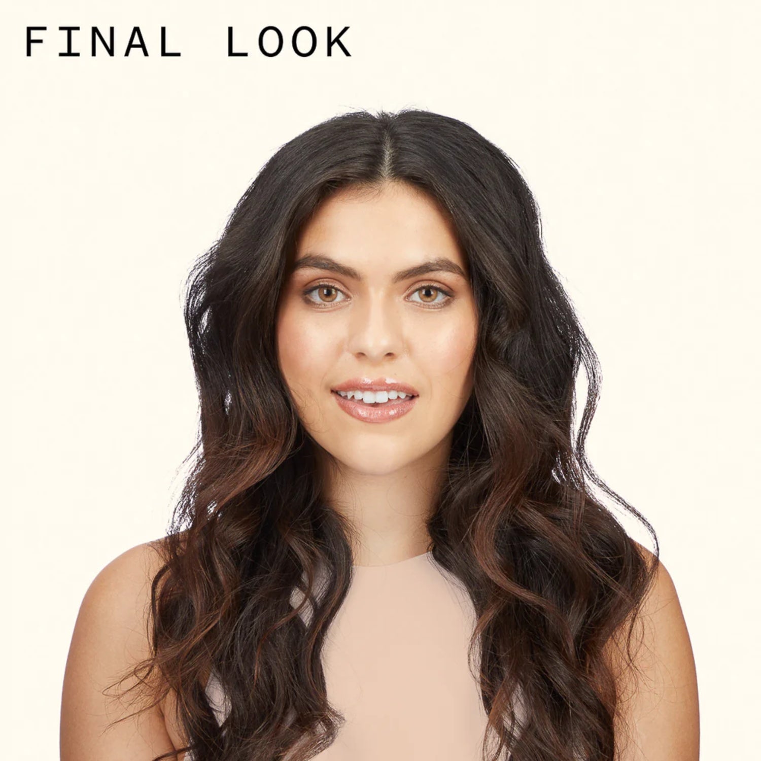 Amika Plus Size Perfect Body Mousse results – fuller, voluminous, and bouncy hair.
