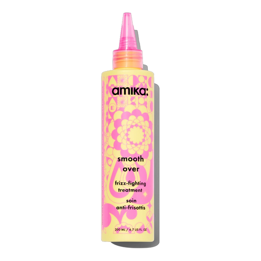 Amika Smooth Over Frizz-Fighting Treatment Mask 6.7oz for frizz control and smooth, nourished hair.