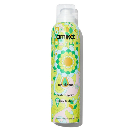 Amika Un.Done Volume Spray 5.3 oz – volumizing matte texture.