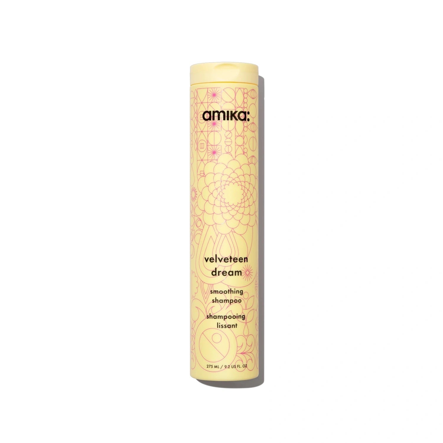 Amika Velveteen Dream Smoothing Shampoo 9.2 oz – frizz control for smooth, silky hair.
