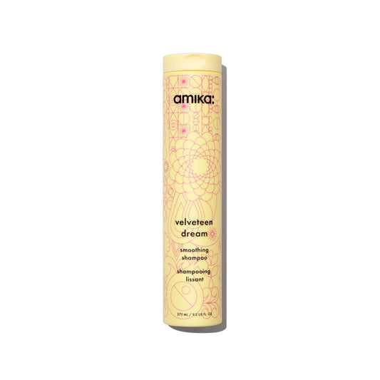 Amika Velveteen Dream Smoothing Shampoo 9.2 oz – frizz control for smooth, silky hair.
