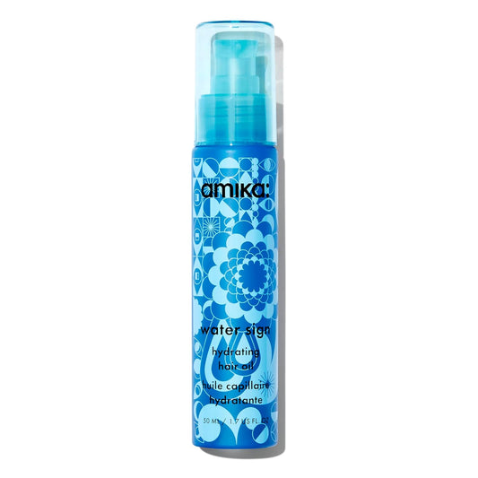 Amika Water Sign Hydrating Hair Oil 1.7 oz – nourishing shine booster.