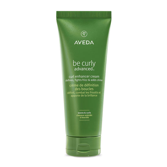 Aveda Be Curly Advanced Curl Enhancer Cream – moisturizing cream that defines curls and controls frizz for soft, bouncy hair.
