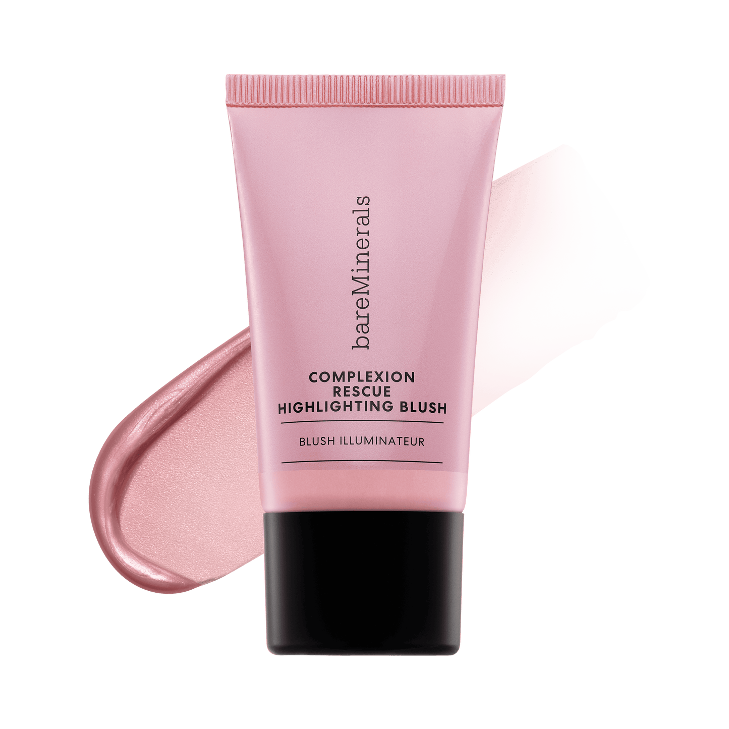 bareMinerals Complexion Rescue Highlighting Blush Pink Glow – dewy cream blush for a fresh, radiant look