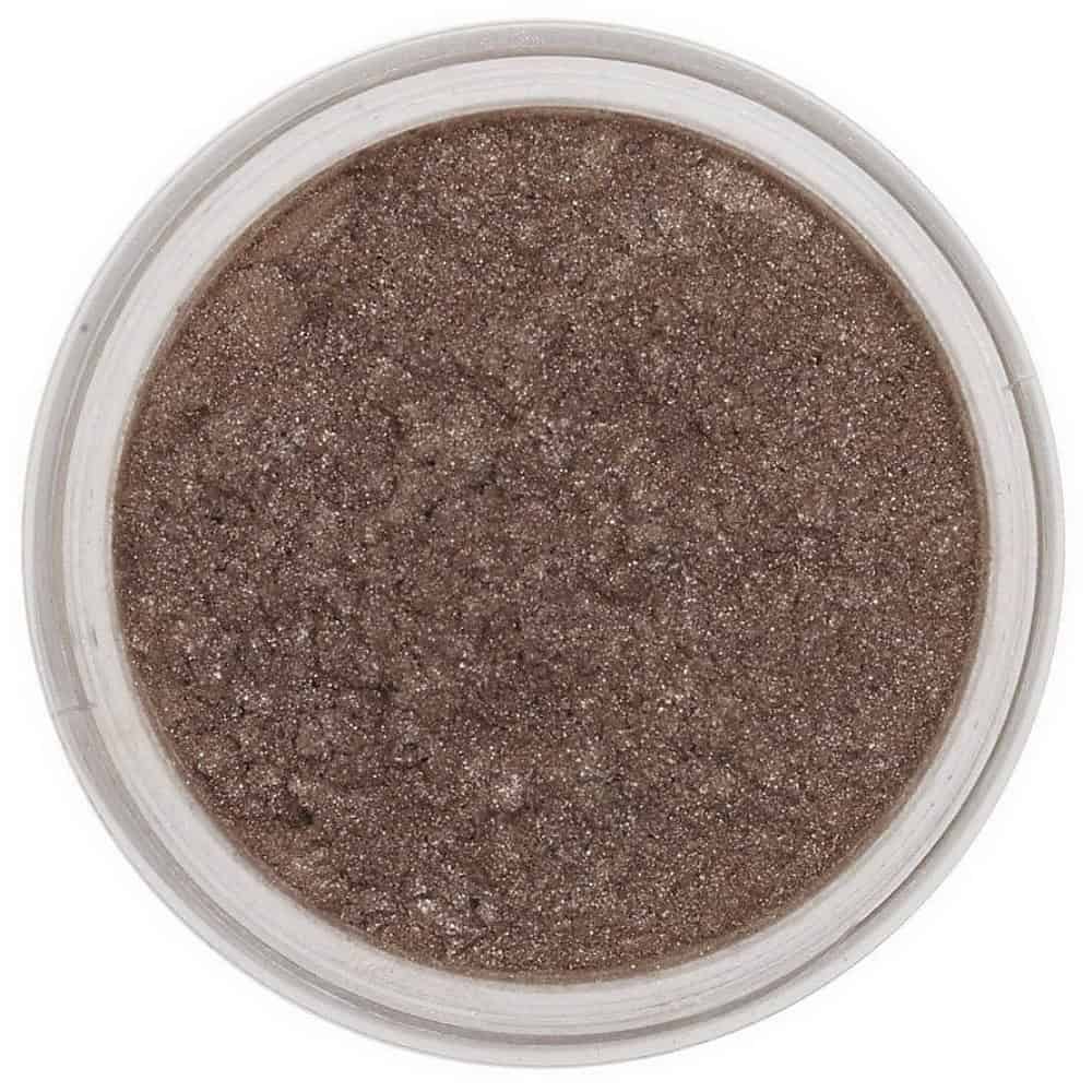 BareMinerals Loose Mineral Eye Color in Celestine shade, a soft taupe with a luminous shimmer