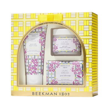 Beekman 1802 Wake up and Smell the Lilacs Bodycare Gift Set