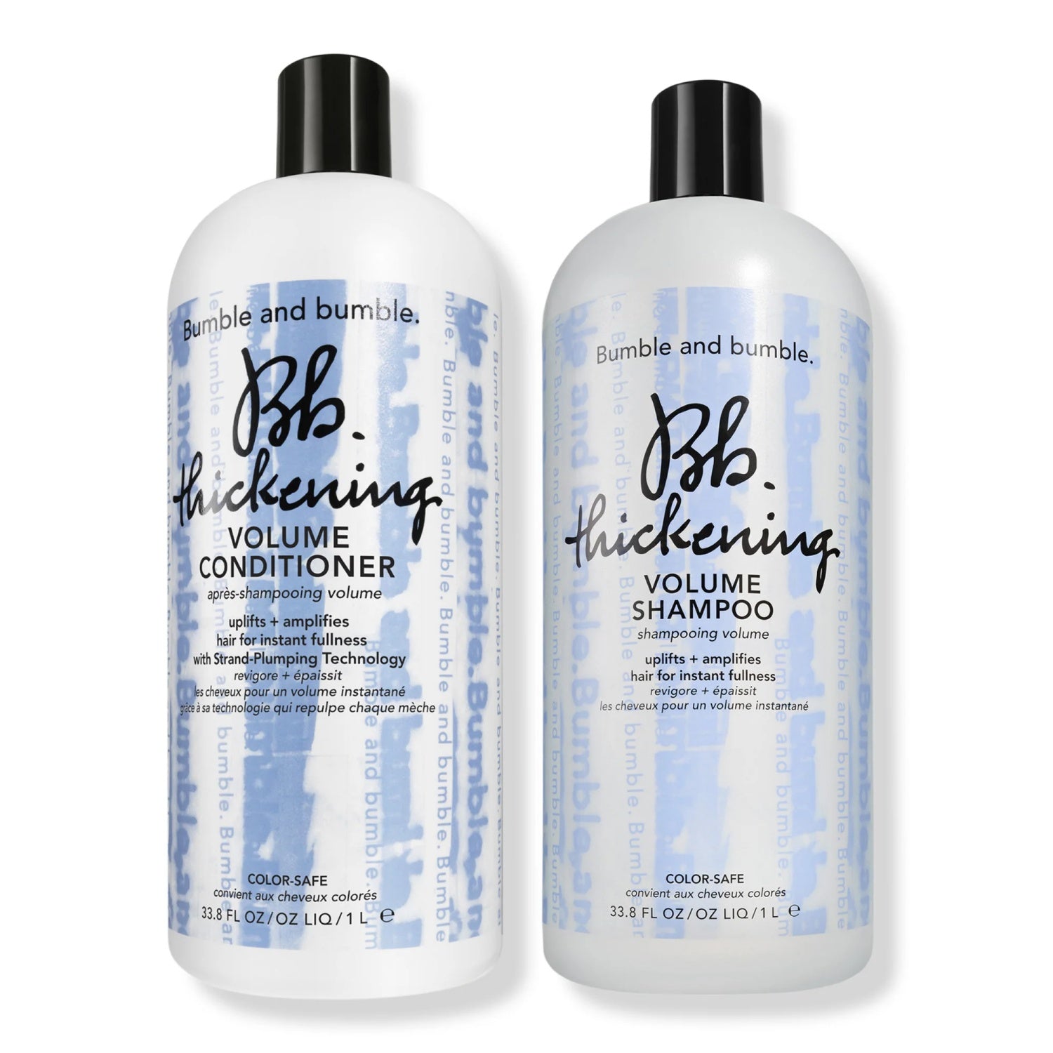 Bumble and Bumble Thickening Volume Duo – shampoo and conditioner for thick, full hair.
