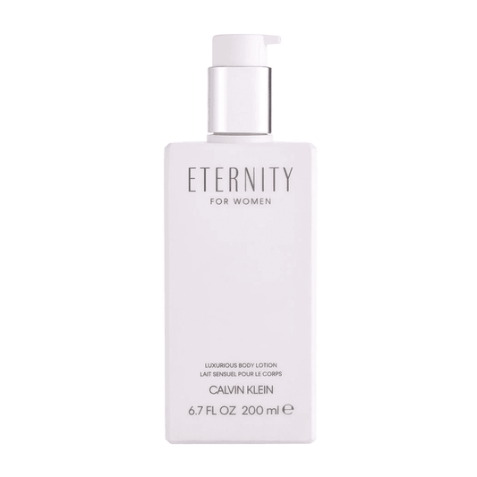 Calvin Klein Eternity for Women Body Lotion 6.7 OZ bottle moisturizing and fragrance-rich lotion
