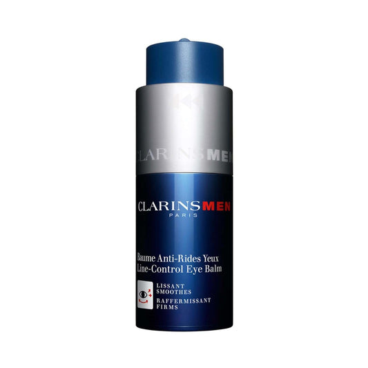 ClarinsMen Line Control Eye Balm 0.6 oz tube for reducing wrinkles and soothing the eye area