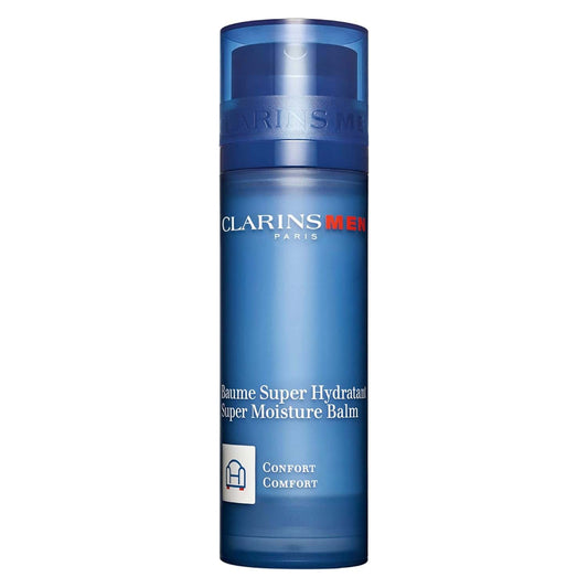 ClarinsMen Super Moisture Balm 1.6 oz jar for intense hydration and soothing men's skin