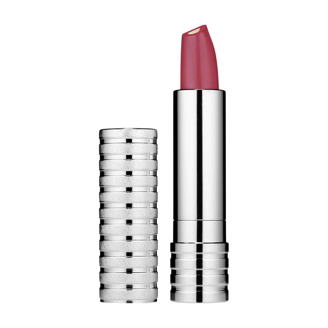 Clinique Dramatically Different Lipstick in 44 Raspberryglace shade for rich, creamy raspberry color