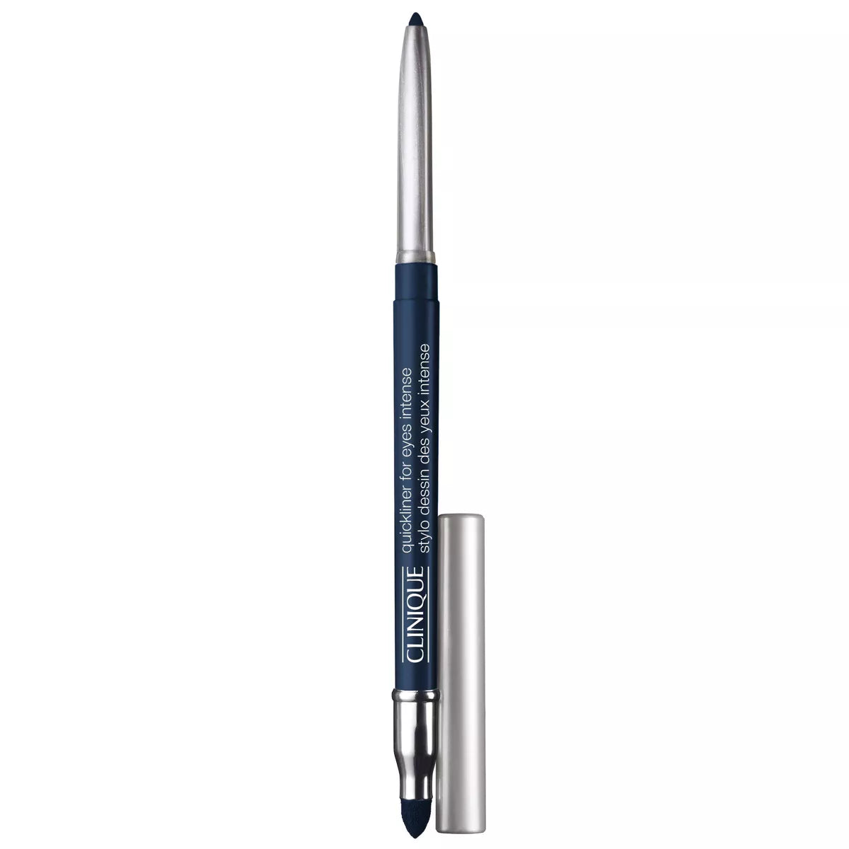 Clinique Quickliner for Eyes Intense in Intense Midnight shade for bold, smudge-resistant definition
