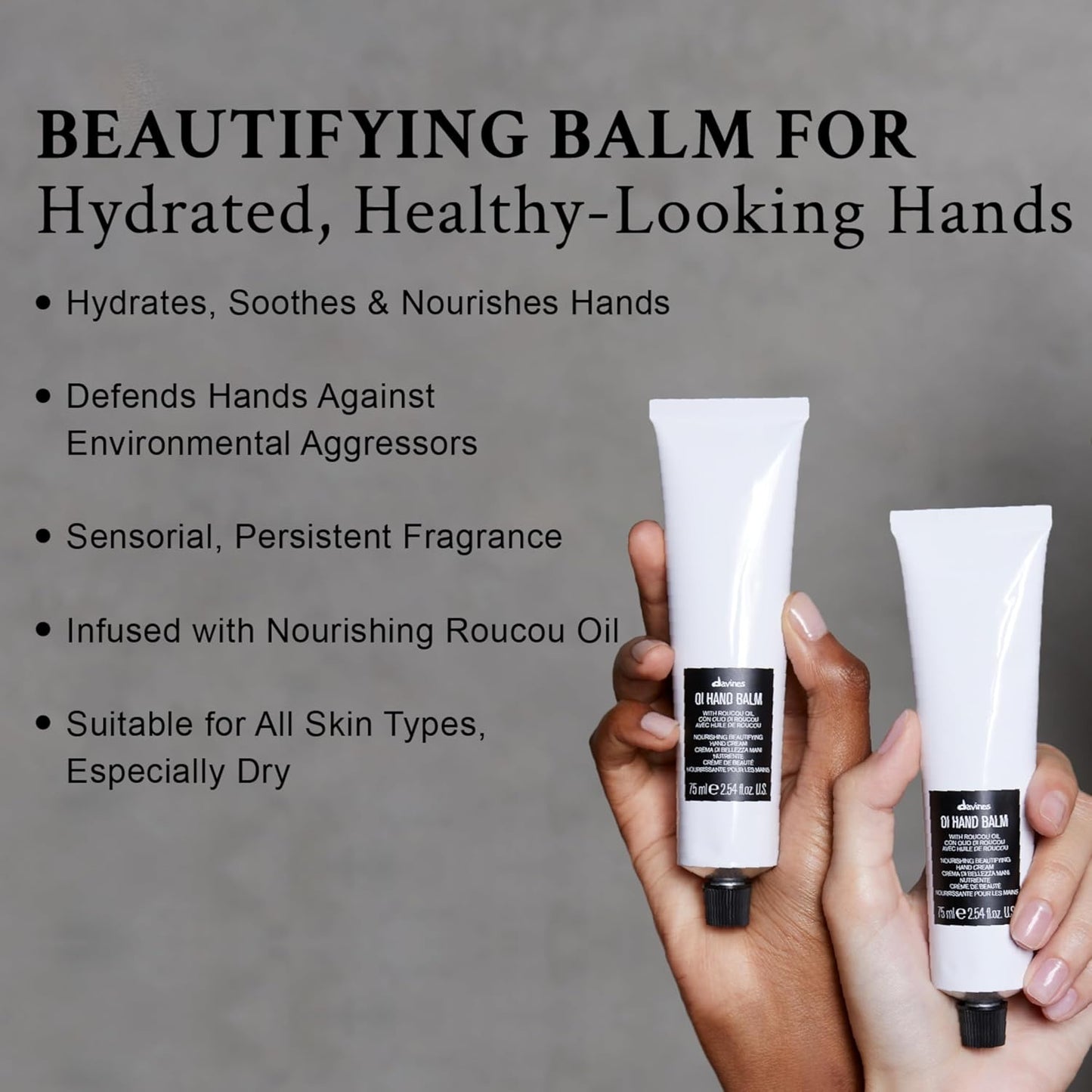 Davines OI Hand Balm 75 mL – Hydrating balm for nourished, soft hands








