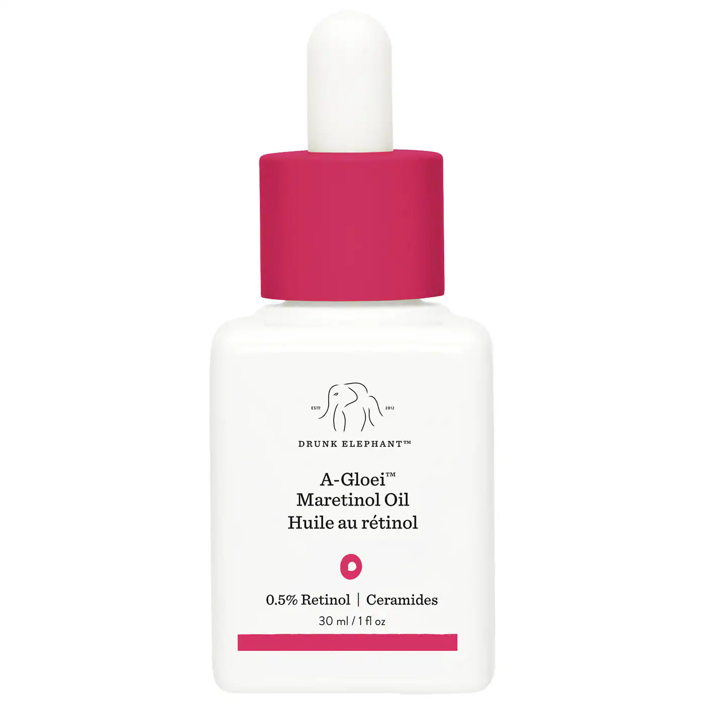 Drunk Elephant A-Gloei Maretinol Oil 30ml for brightening and smoothing skin