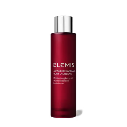 Elemis Japanese Camellia Body Oil Blend 100ml – nourishing and hydrating body oil for soft, glowing skin.
