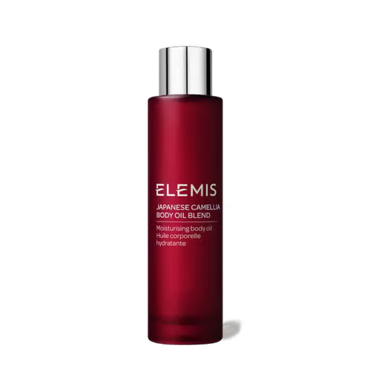 Elemis Japanese Camellia Body Oil Blend 100ml – nourishing and hydrating body oil for soft, glowing skin.