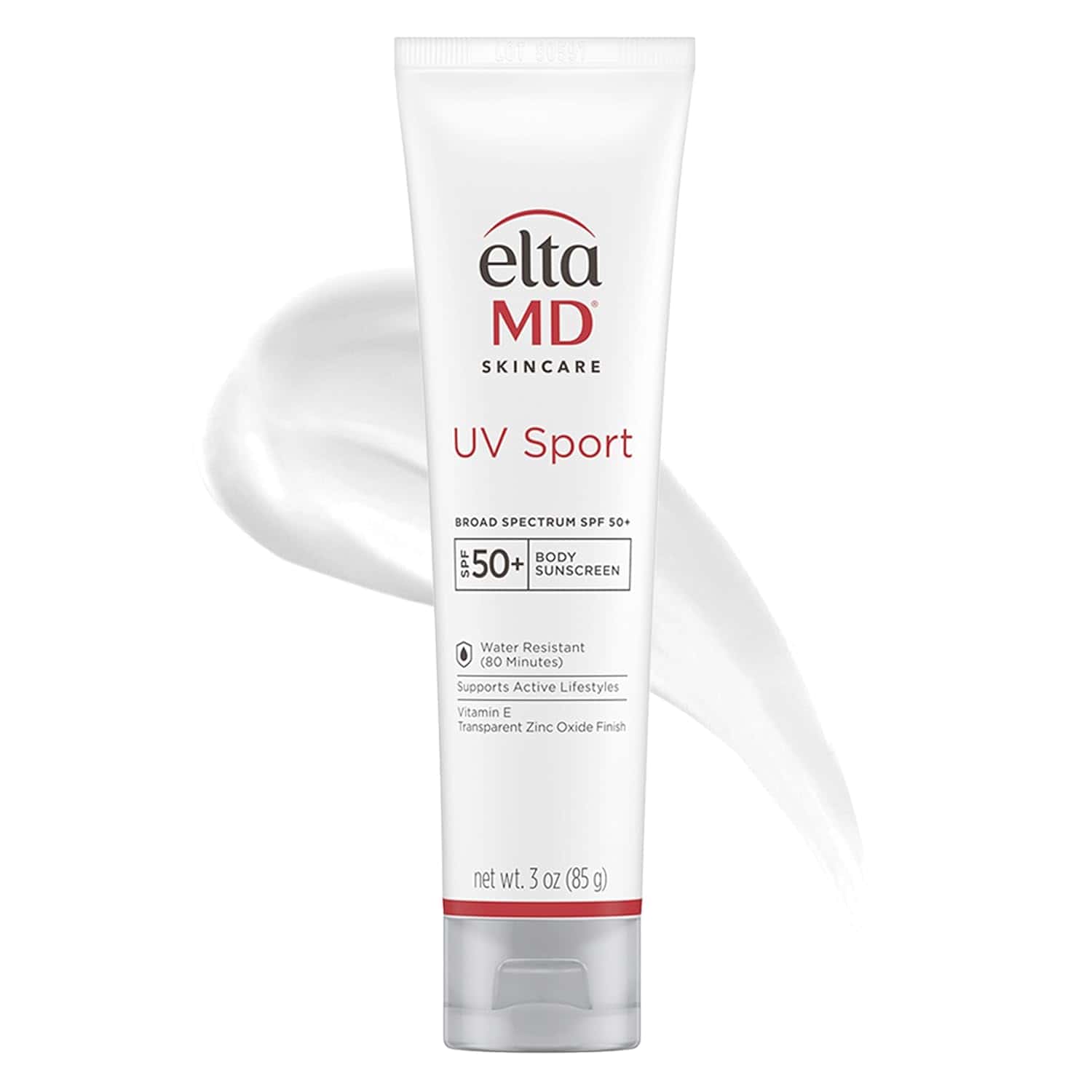 EltaMD UV Sport Broad-Spectrum SPF 50 – water-resistant sunscreen for active use.