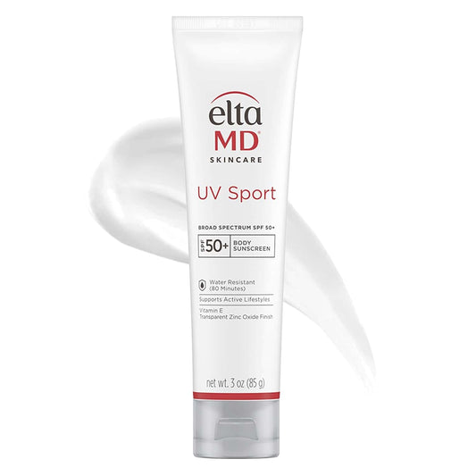 EltaMD UV Sport Broad-Spectrum SPF 50 – water-resistant sunscreen for active use.