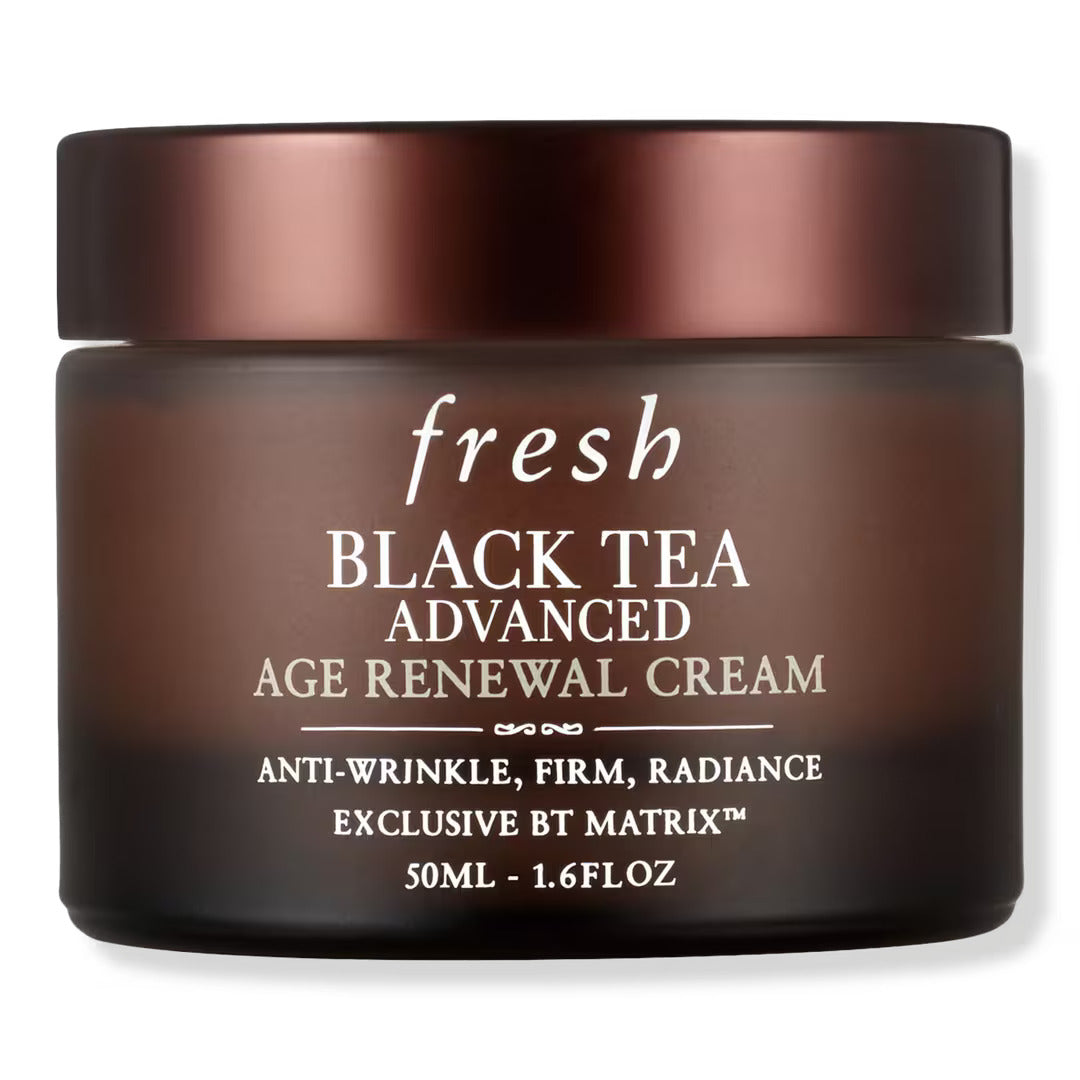 Fresh Black Tea Anti-Aging Ceramide Moisturizer 50ml jar for firm, hydrated, and youthful skin
