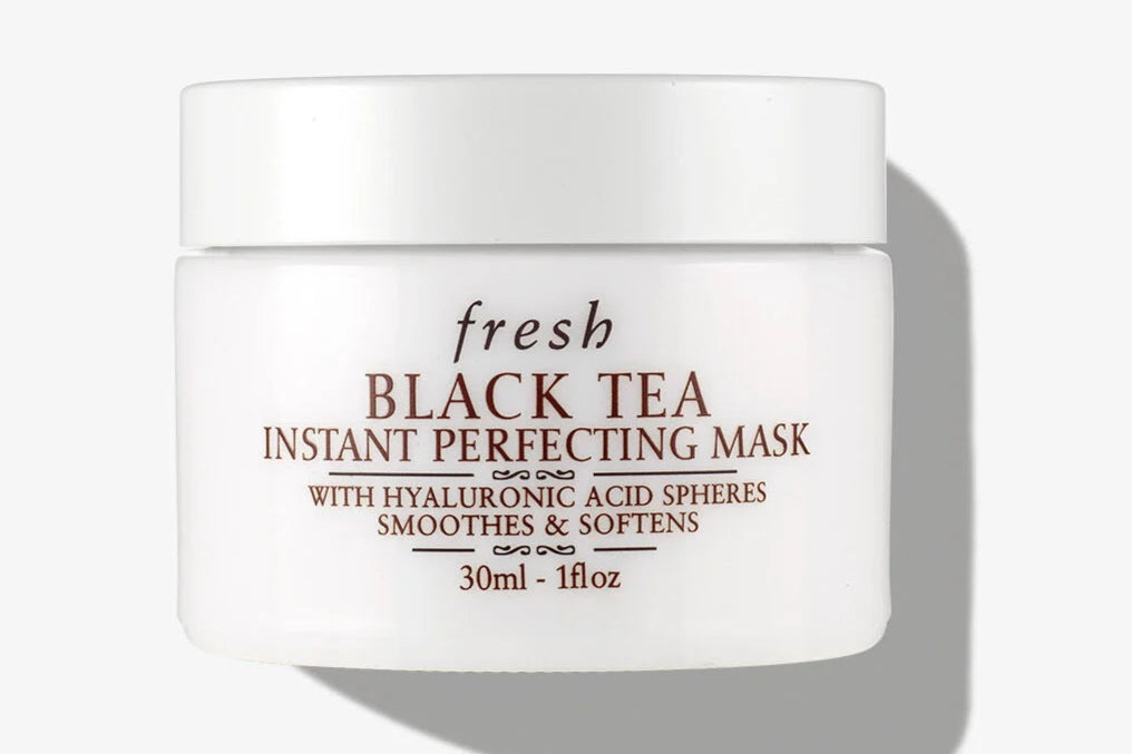Fresh Black Tea Instant Perfecting Mask – Hydrates and smooths skin.